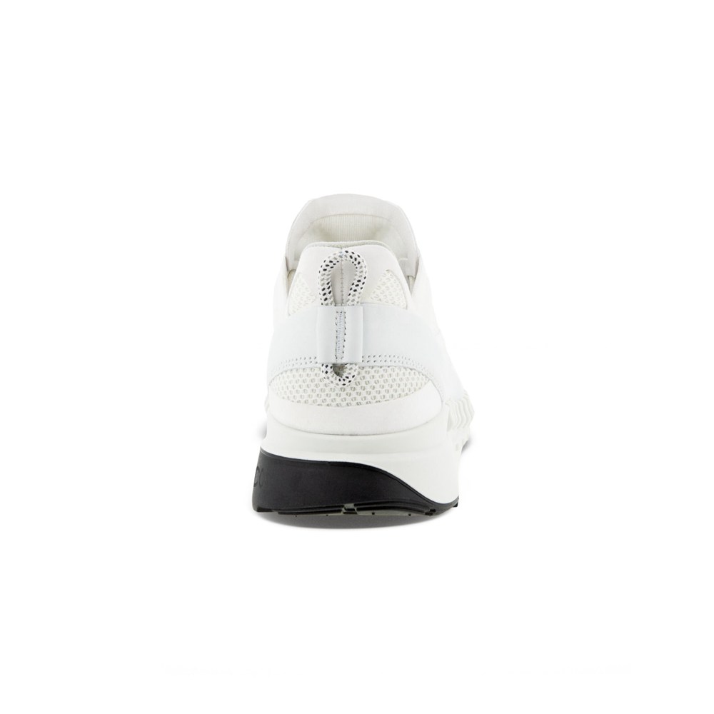 Tenis Hombre - ECCO Zipflex Bajos Tex - Blancos - HWQ294307